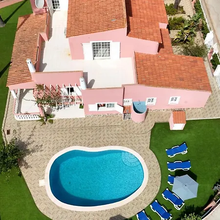 וילה Paraiso Da Maria 5 Quartos Duas Salas, Jardim, Piscina, Varanda Com Churrasqueira E Wifi אולוס די אגווה