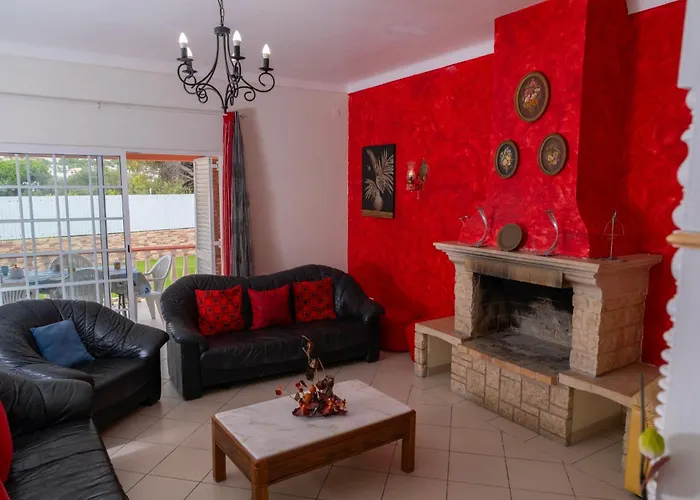 Paraiso Da Maria 5 Quartos Duas Salas, Jardim, Piscina, Varanda Com Churrasqueira E Wifi Villa Olhos de Agua (Albufeira)