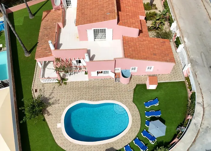 Villa Paraiso Da Maria 5 Quartos Duas Salas, Jardim, Piscina, Varanda Com Churrasqueira E Wifi Olhos de Agua (Albufeira)